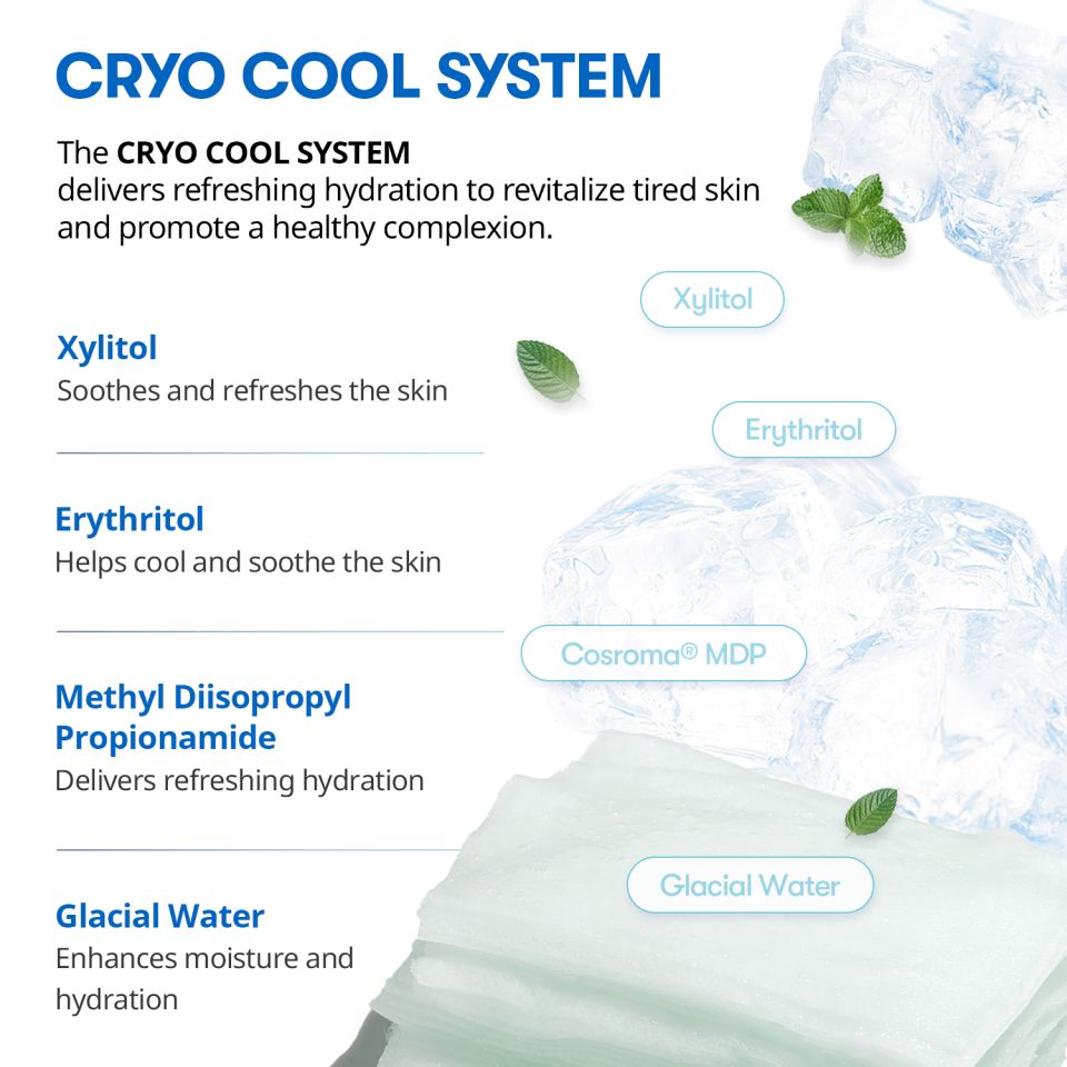 MUSINSA | VT COSMETICS [2PACK] VT Cryo Ice Mask (60 sheets)