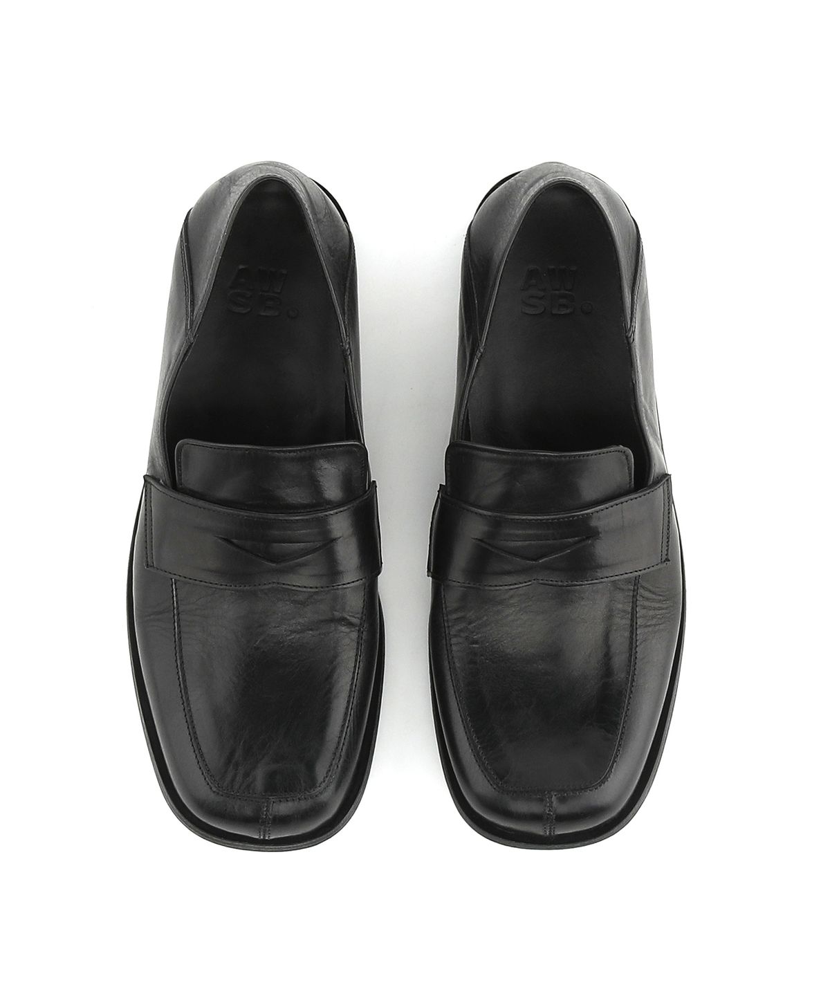 어썸비(AWESOMEBEE) [AWSB] 로우(RAW) Horsehide Plain Loafer ASB217
