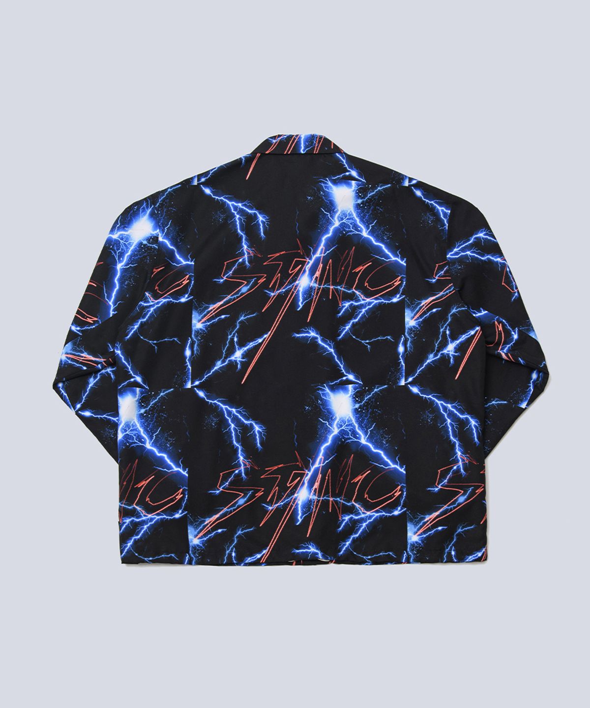 스텐스 서울(STANCE SEOUL) STNC LIGHTNING COACH JACKET (BLACK PRINT)