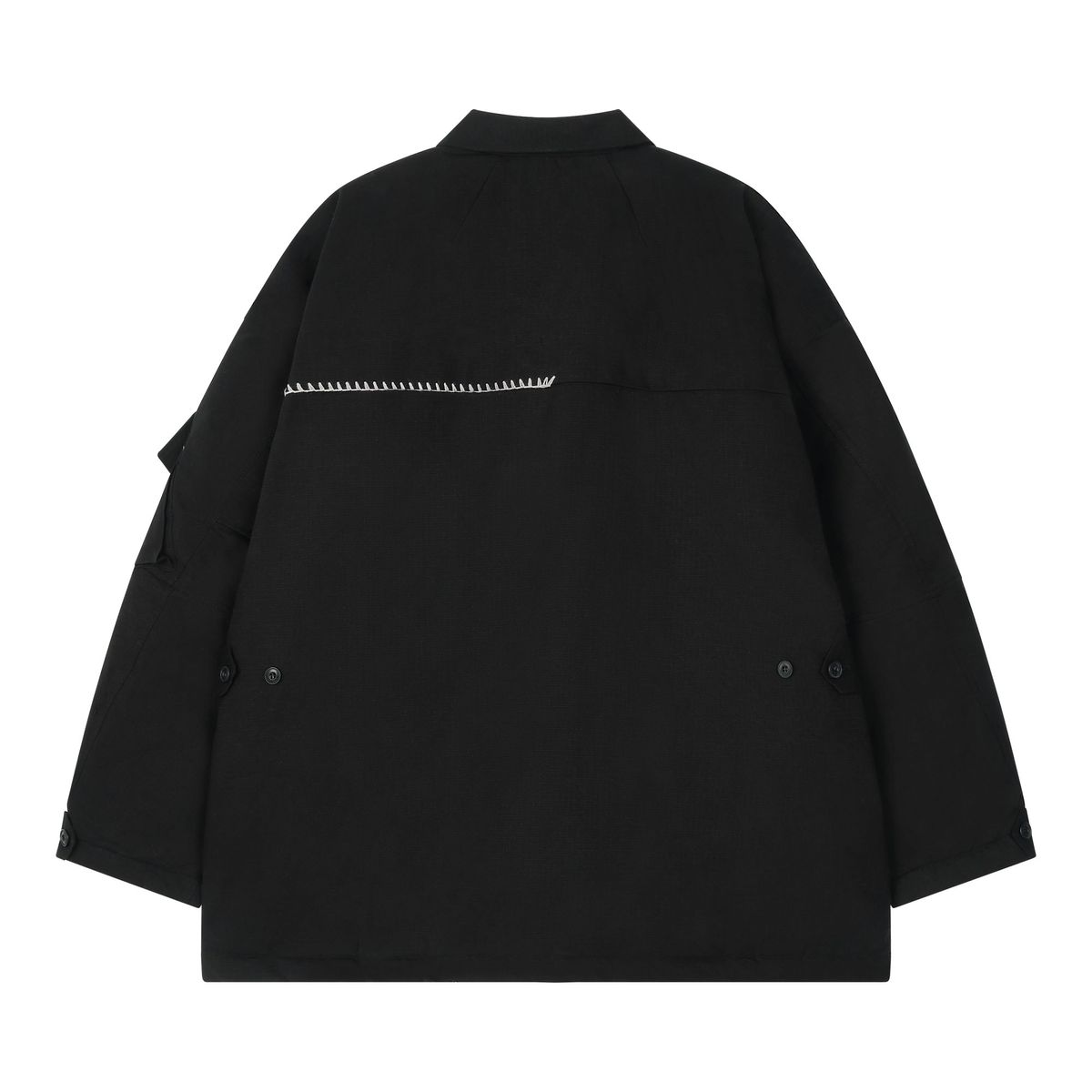 노쿨러스(NOSCOULEURS) UL COTTON JACKET 03 BLACK