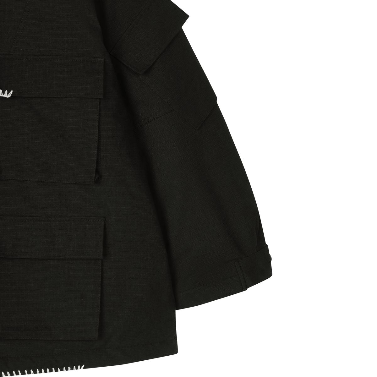 노쿨러스(NOSCOULEURS) UL COTTON JACKET 03 BLACK
