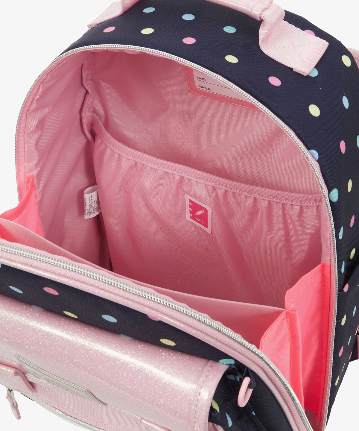 노스페이스 키즈(THE NORTH FACE KIDS) 걸즈 캔디 도트 스쿨 팩 NM2DS02T_LNA