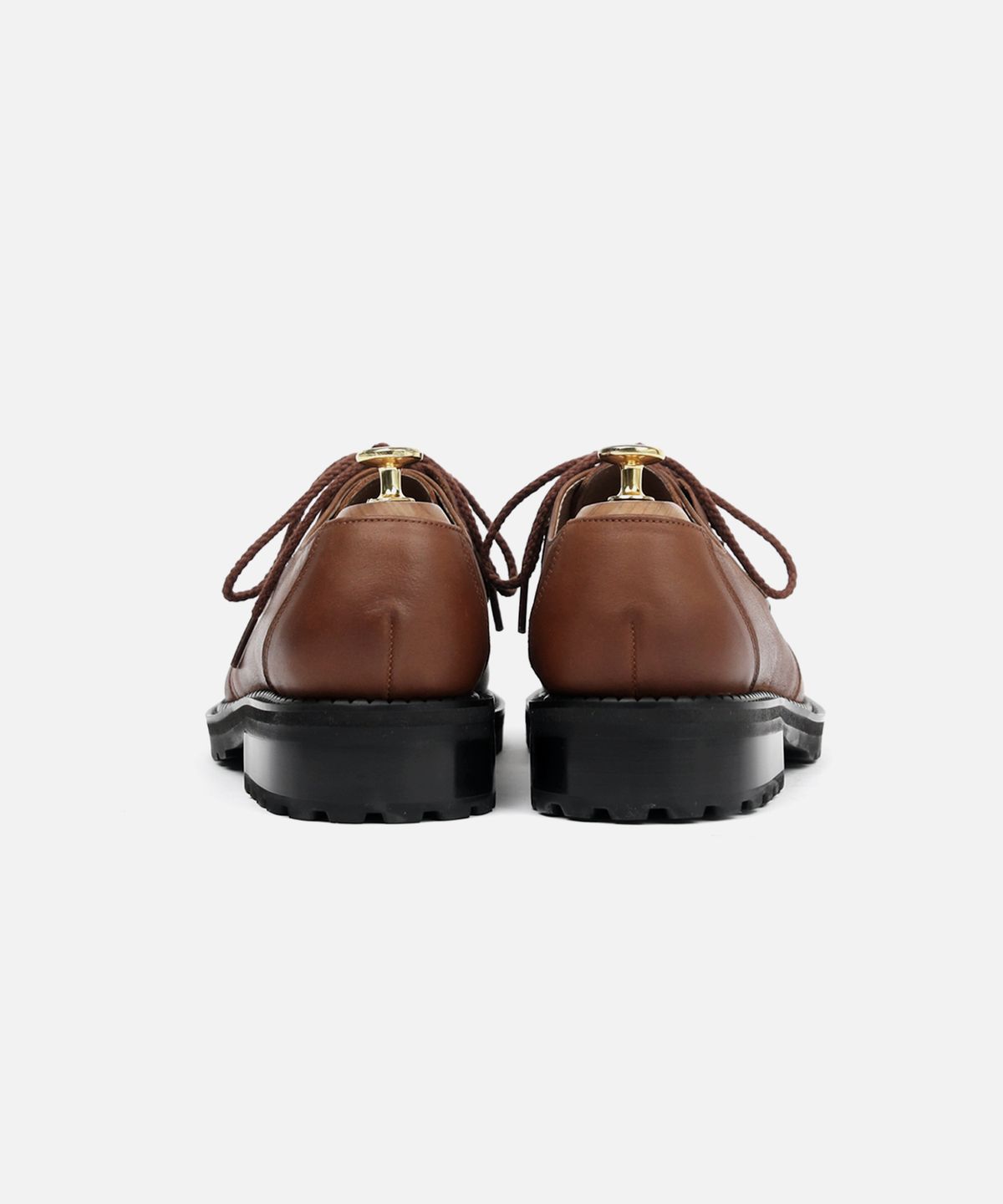 커스텀무드(CUSTOMMOOD) 샌디 소가죽 티롤리안 더비슈즈(Italy oil brown)