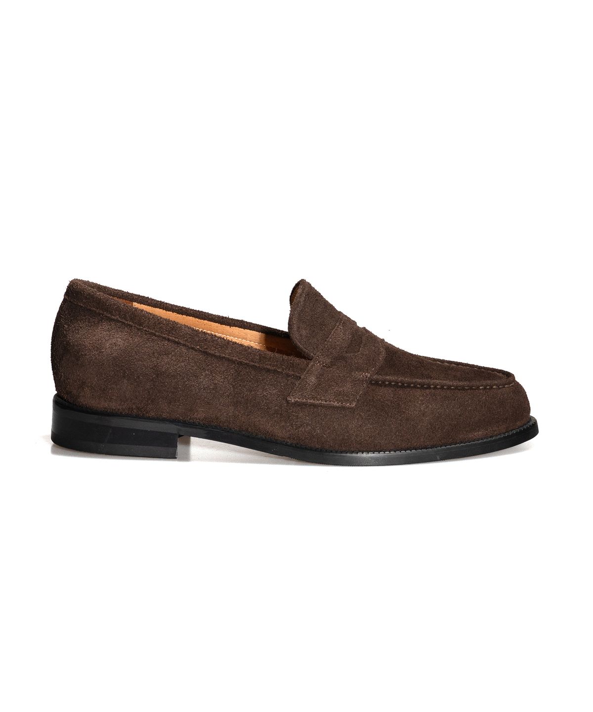 올클래식(ALLCLASSIC) ALC4405 시메르 스웨이드 페니 로퍼_d.brown