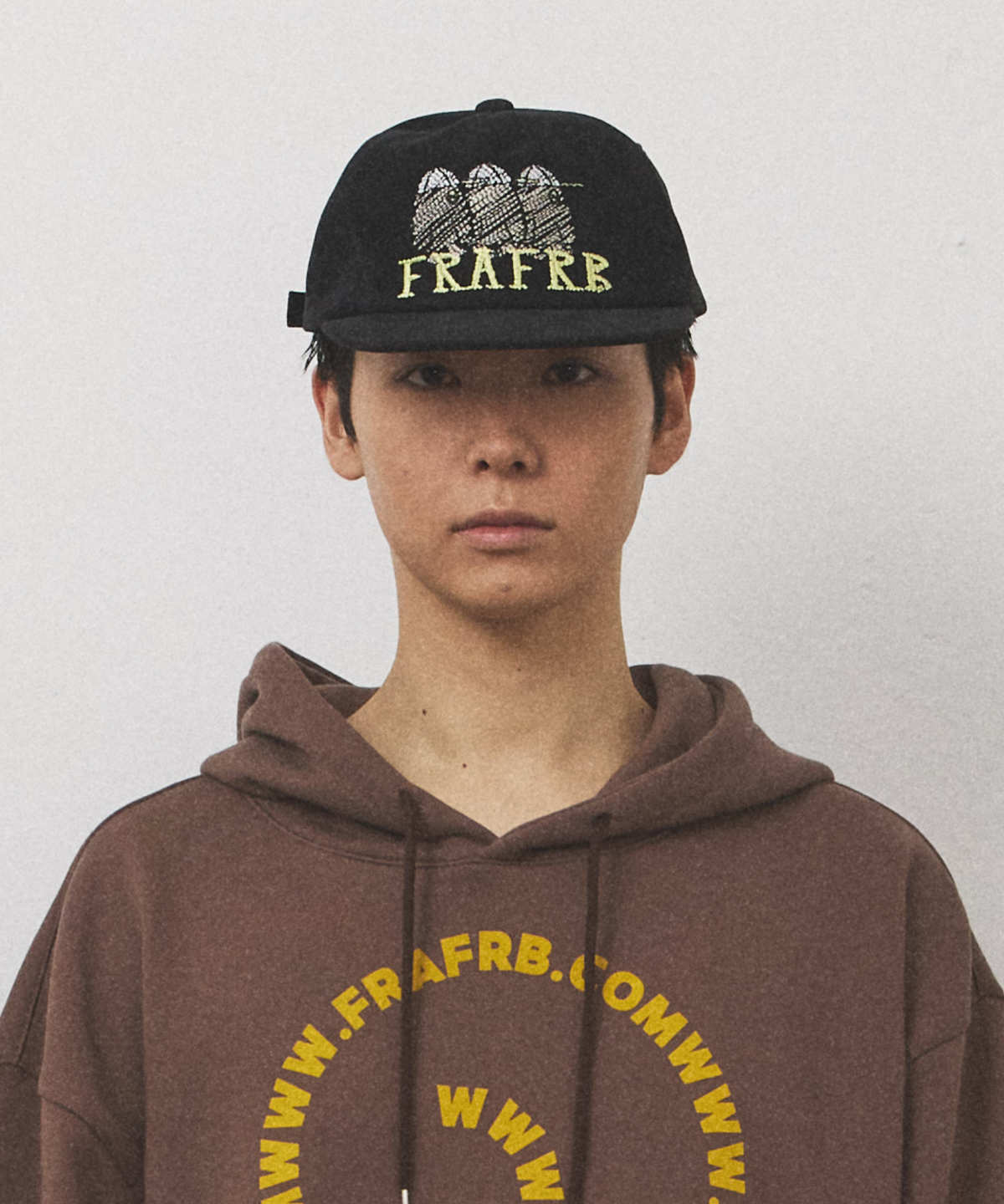 프라프랍(FRAFRB) 고스트 볼캡 [블랙]