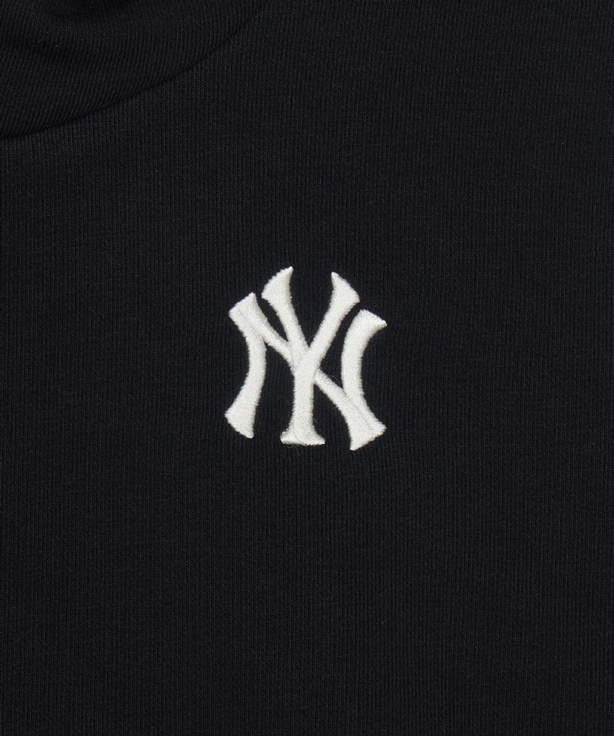 엠엘비 키즈(MLB KIDS) 베이직 스몰로고 후드티 NY (Black)