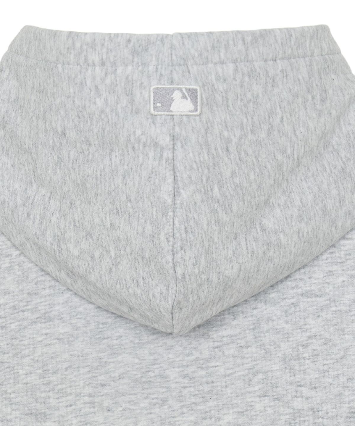 엠엘비 키즈(MLB KIDS) 베이직 스몰로고 후드티 NY (L.Melange Grey)