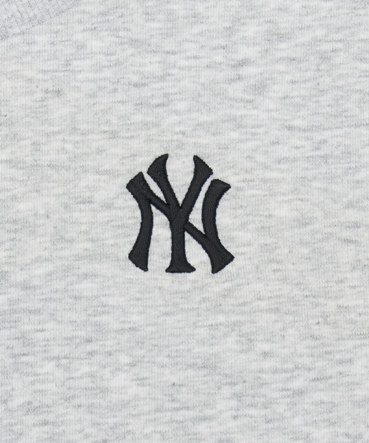 엠엘비 키즈(MLB KIDS) 베이직 스몰로고 맨투맨 NY (L.Melange Grey)