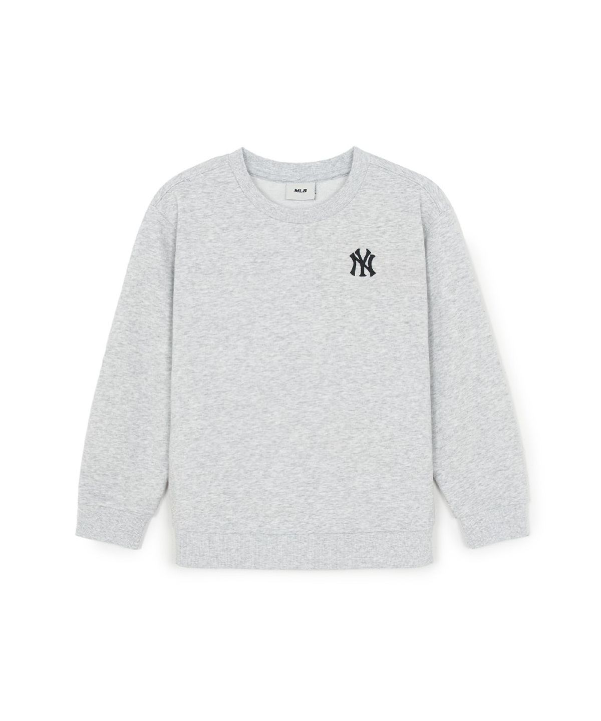엠엘비 키즈(MLB KIDS) 베이직 스몰로고 맨투맨 NY (L.Melange Grey)