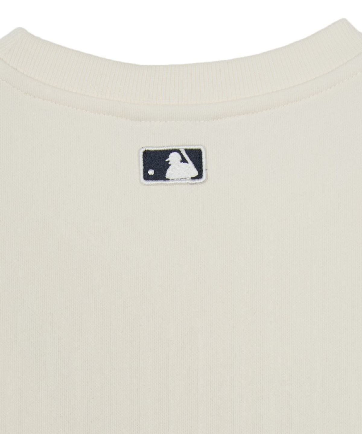 엠엘비 키즈(MLB KIDS) 베이직 스몰로고 맨투맨 NY (Ivory)