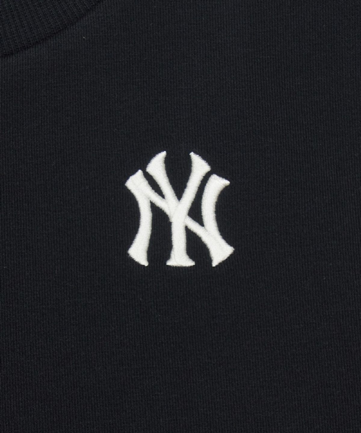 엠엘비 키즈(MLB KIDS) 베이직 스몰로고 맨투맨 NY (Black)