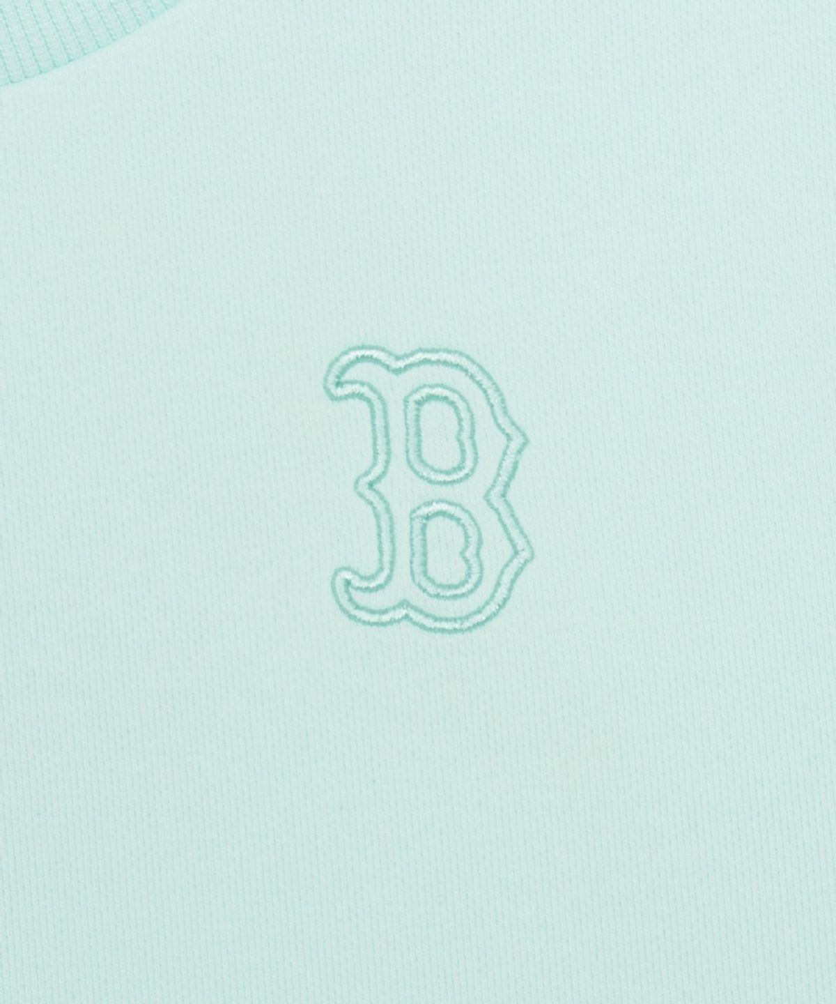 엠엘비 키즈(MLB KIDS) 베이직 스몰로고 맨투맨 BOS (L.Mint)