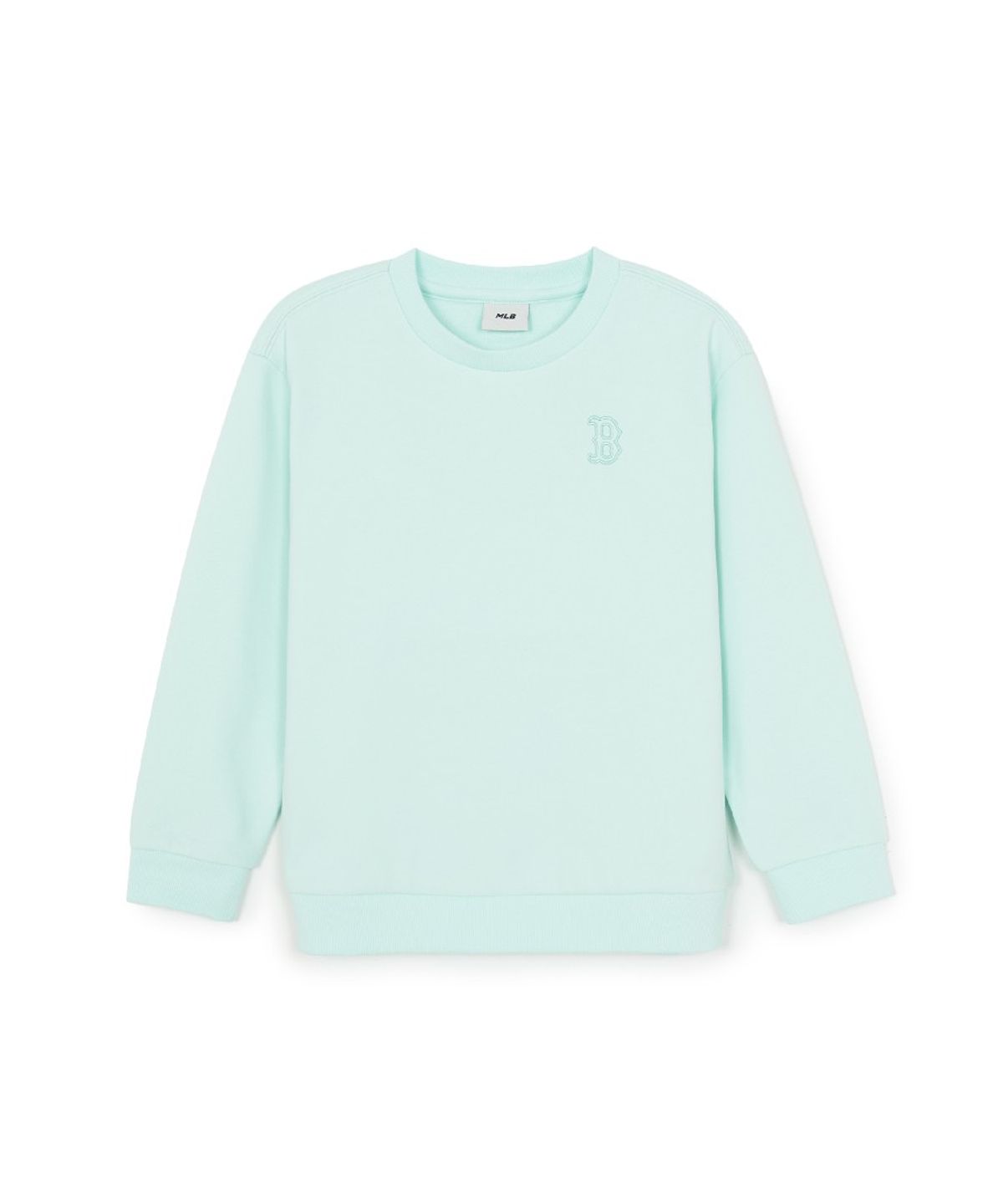 엠엘비 키즈(MLB KIDS) 베이직 스몰로고 맨투맨 BOS (L.Mint)