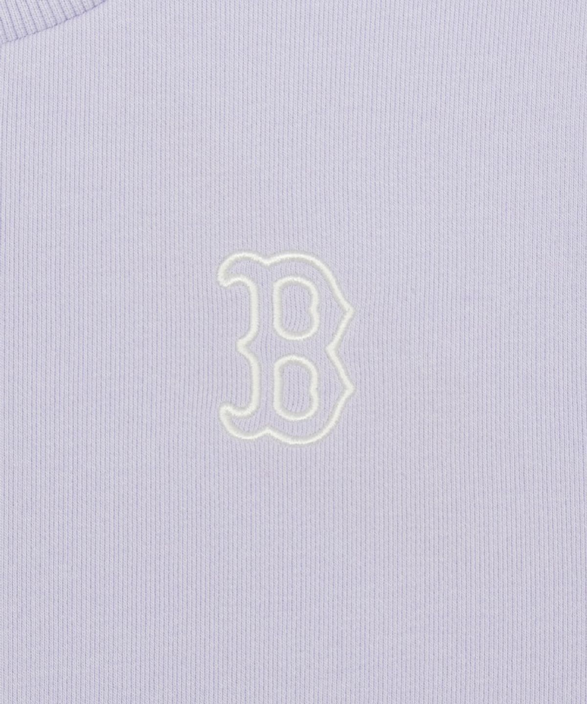 엠엘비 키즈(MLB KIDS) 베이직 스몰로고 맨투맨 BOS (Lavender)