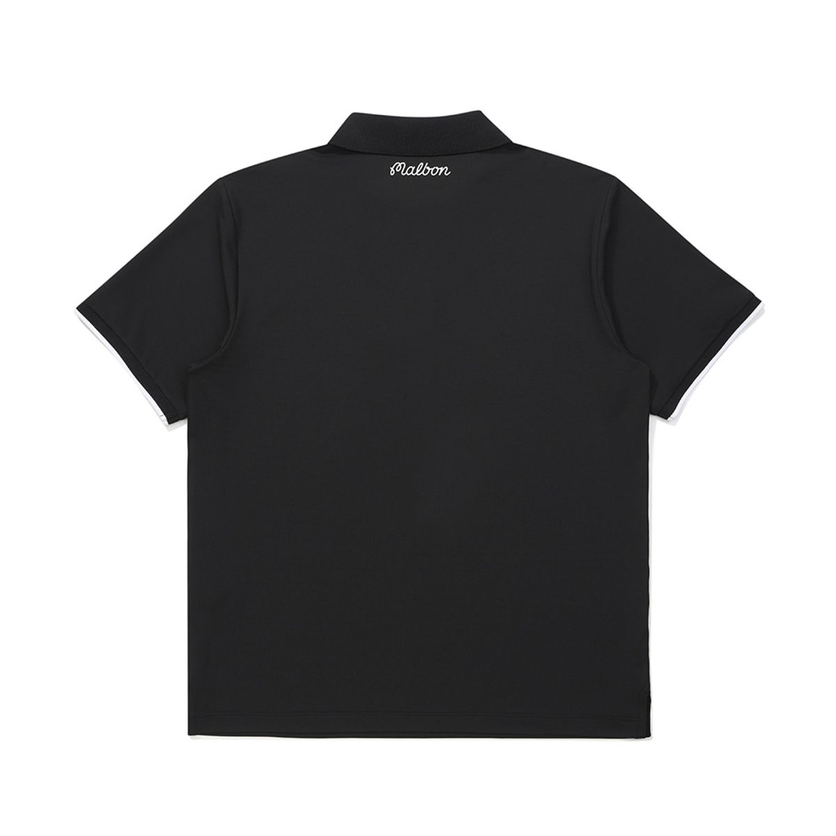 말본 골프(MALBON GOLF) 기능성 반팔 폴로 티셔츠 BLACK (MAN)