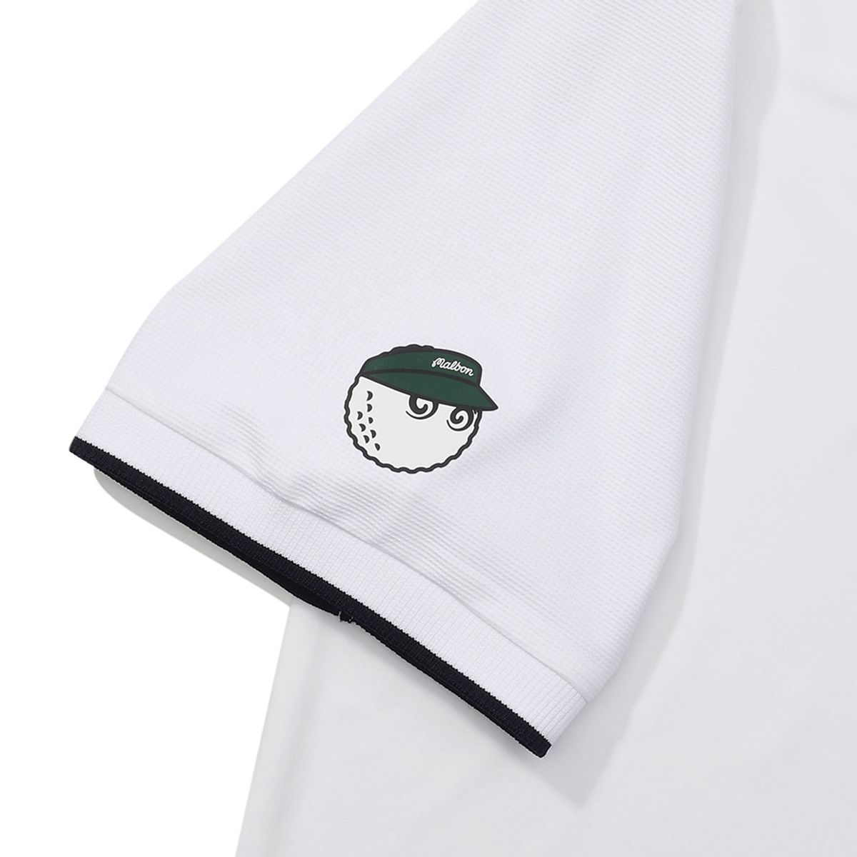 말본 골프(MALBON GOLF) 기능성 반팔 폴로 티셔츠 WHITE (MAN)