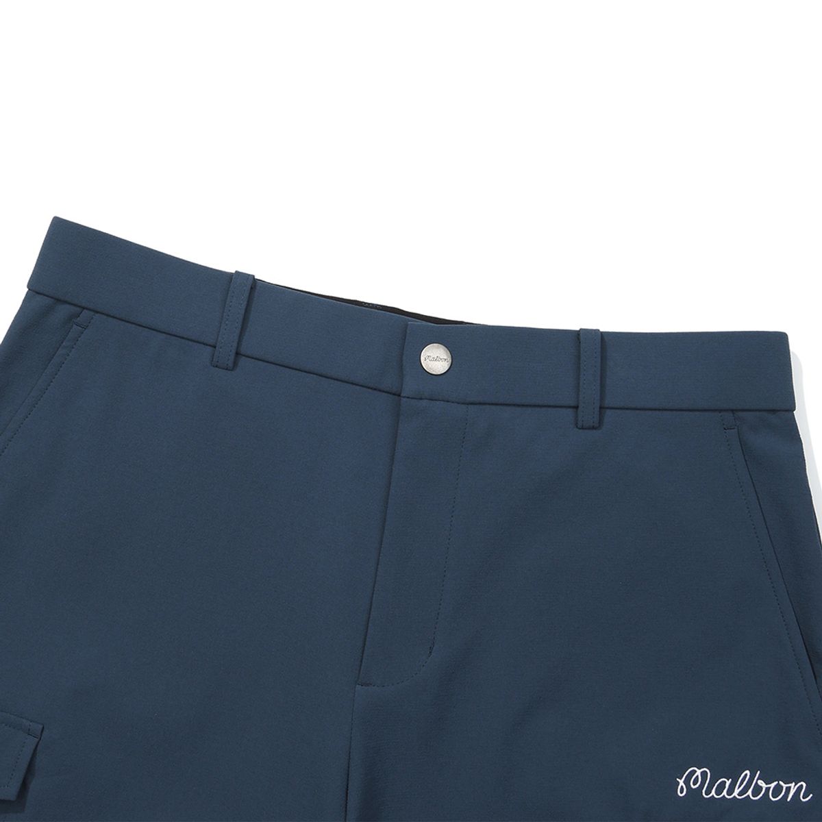 말본 골프(MALBON GOLF) 플래그 하프 팬츠 NAVY (MAN)