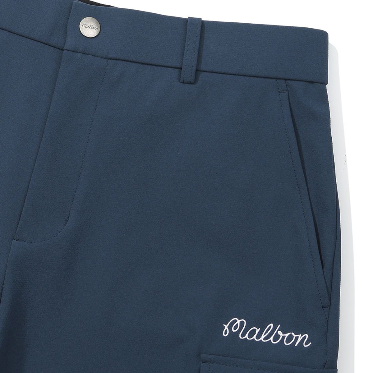 말본 골프(MALBON GOLF) 플래그 하프 팬츠 NAVY (MAN)