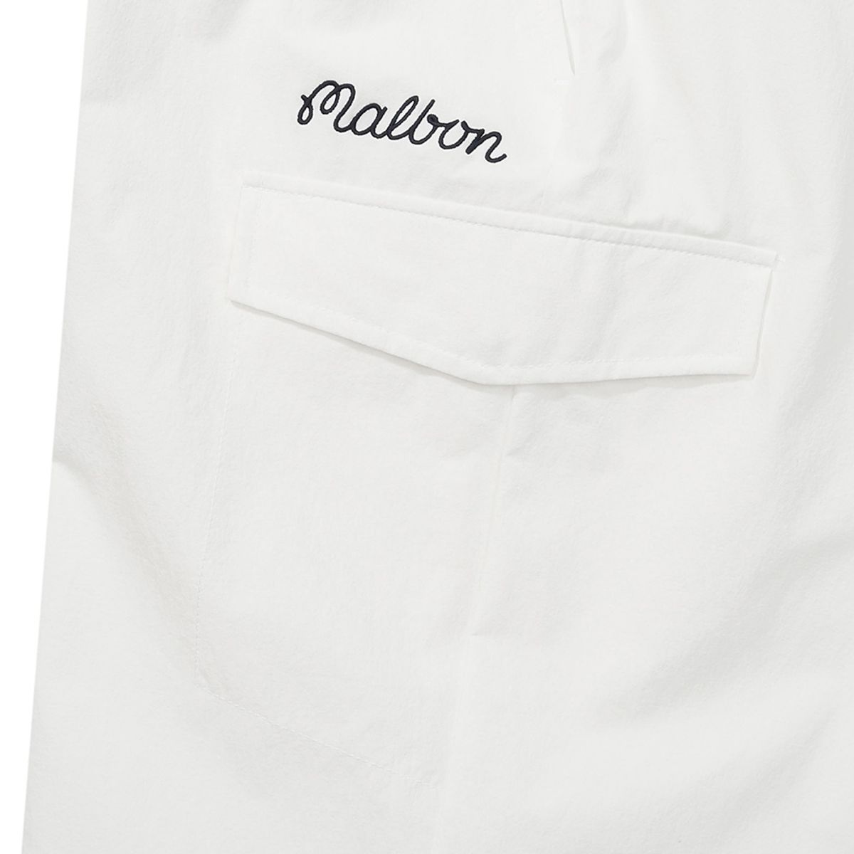 말본 골프(MALBON GOLF) 플래그 하프 팬츠 WHITE (MAN)