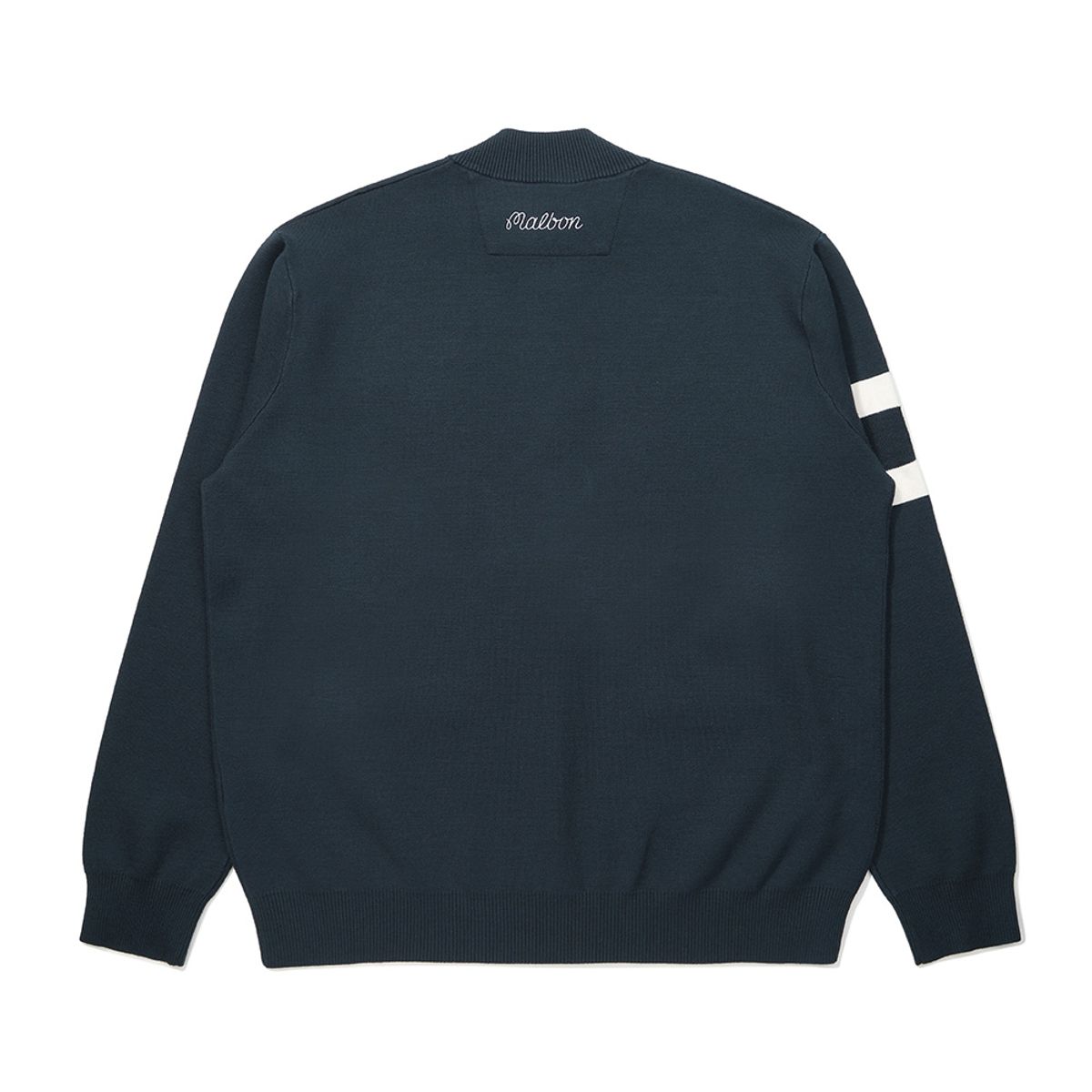 말본 골프(MALBON GOLF) 니트 풀집업 자켓 NAVY (MAN)