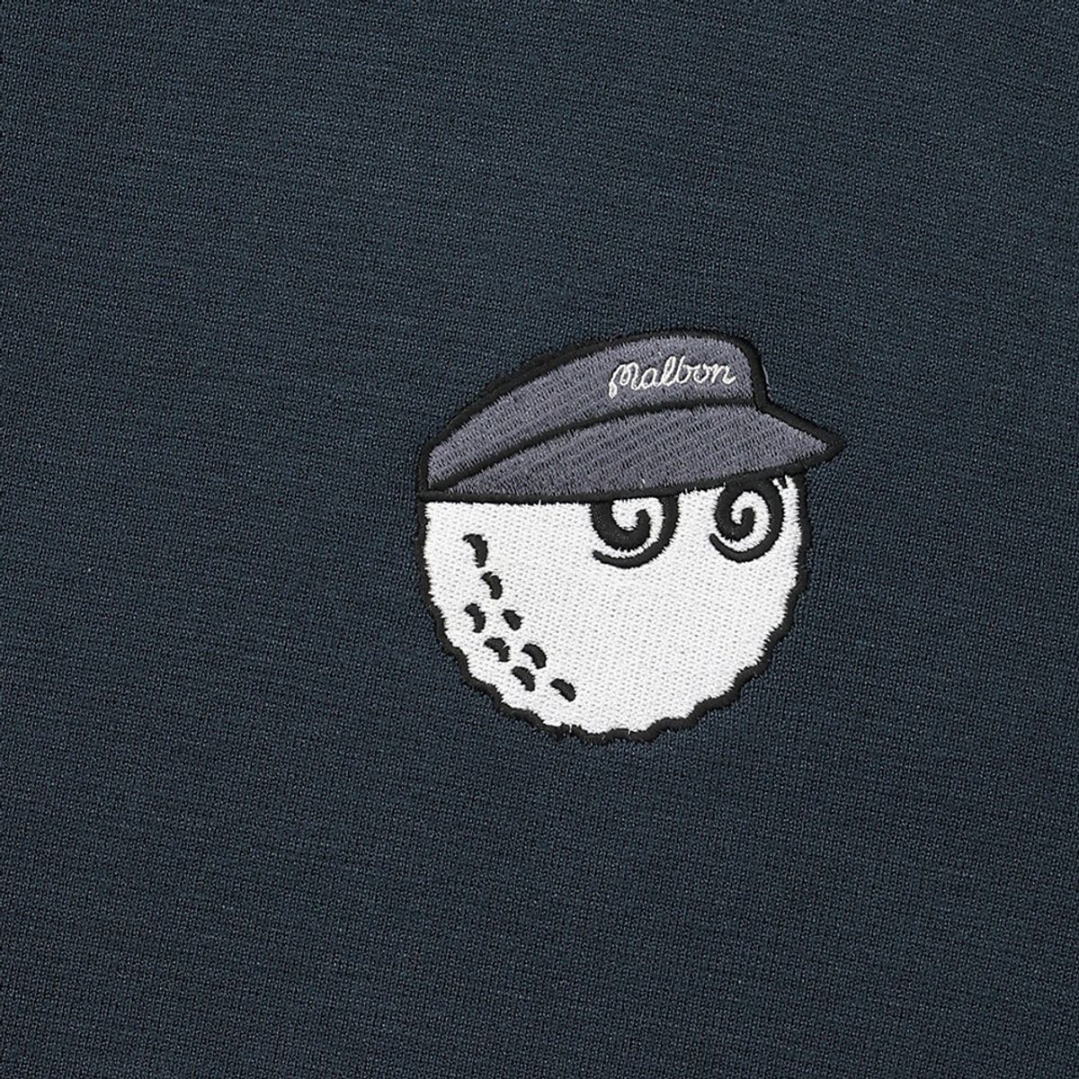 말본 골프(MALBON GOLF) 니트 풀집업 자켓 NAVY (MAN)