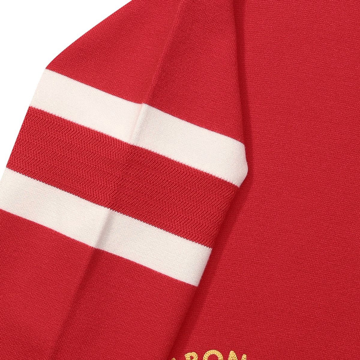 말본 골프(MALBON GOLF) 니트 풀집업 자켓 RED (MAN)