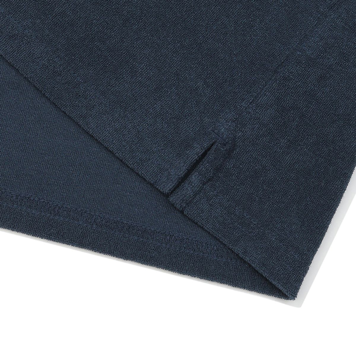 말본 골프(MALBON GOLF) 배색 오픈 카라 티셔츠 NAVY (WOMAN)