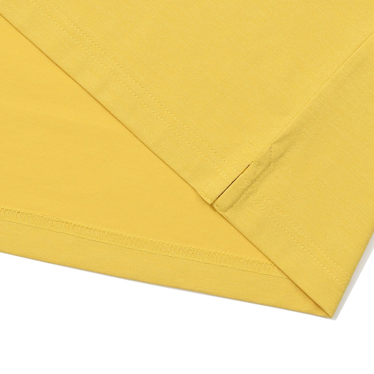 말본 골프(MALBON GOLF) YACHT CLUB 유니 라운드 티셔츠 YELLOW
