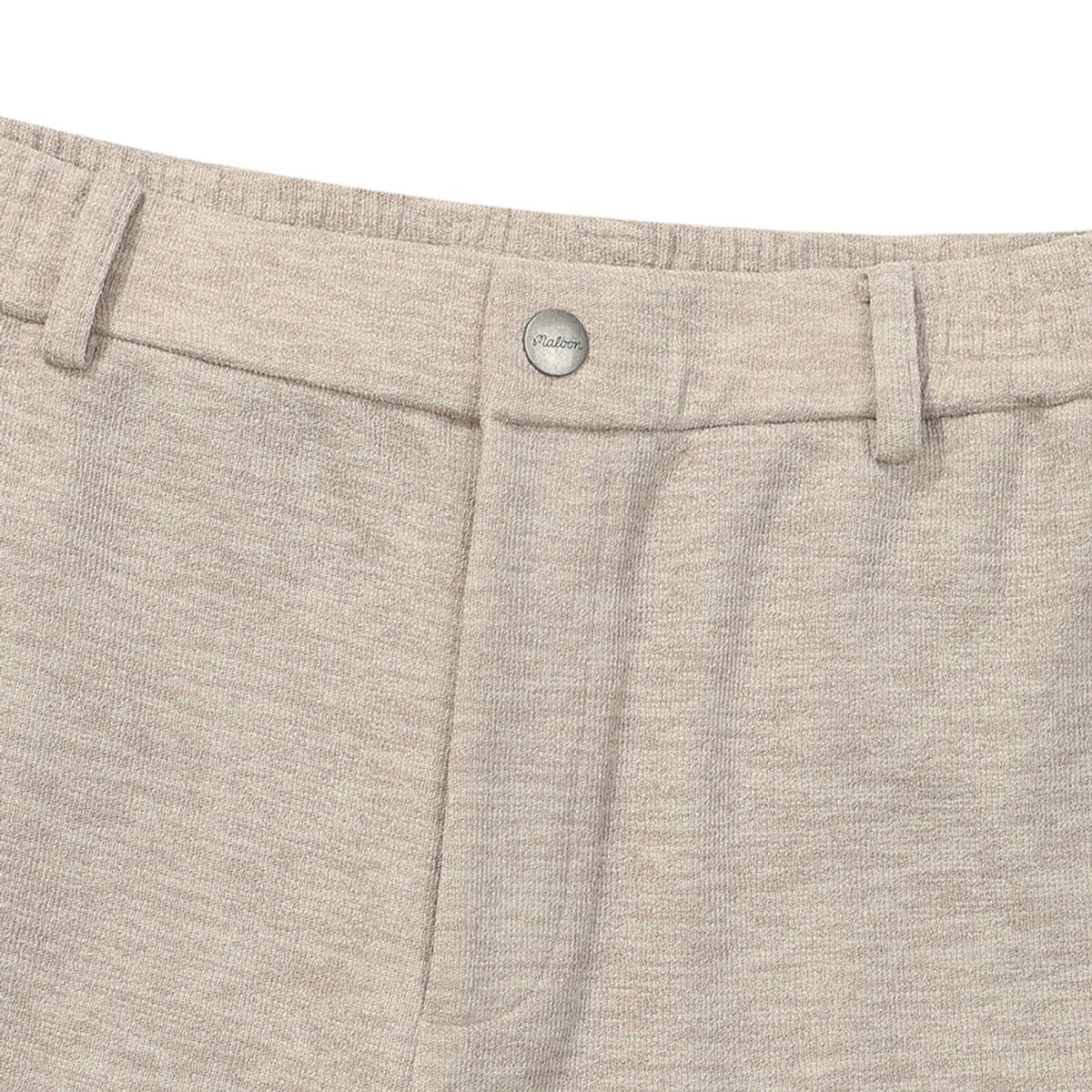 말본 골프(MALBON GOLF) 니트라이크 트레블 셋업 팬츠 BEIGE (MAN)