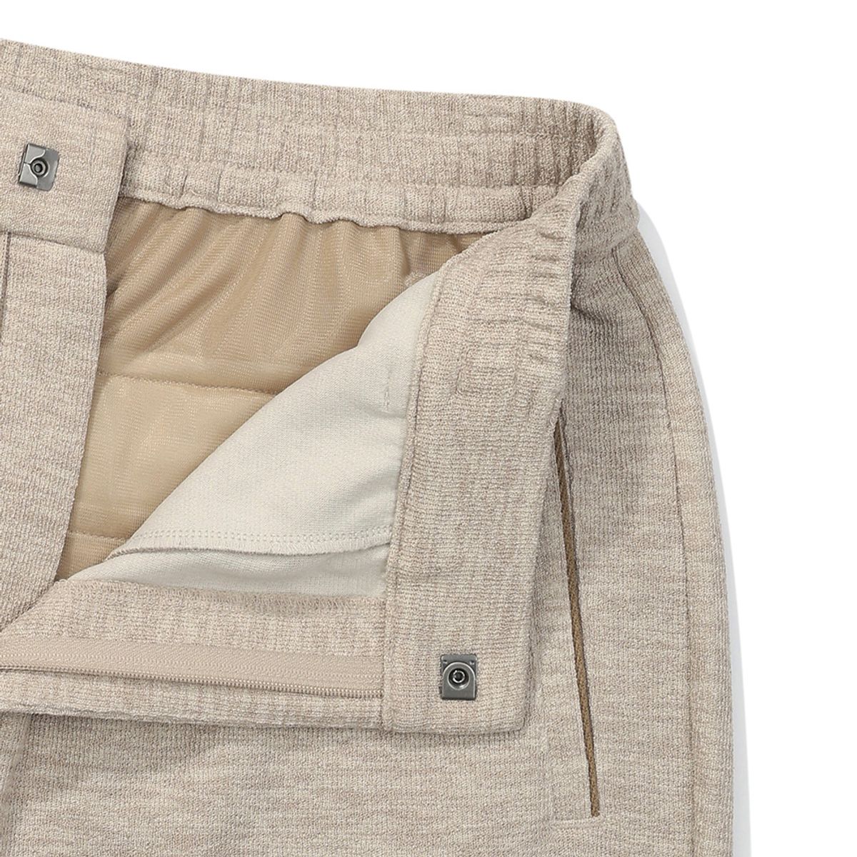 말본 골프(MALBON GOLF) 니트라이크 트레블 셋업 팬츠 BEIGE (MAN)