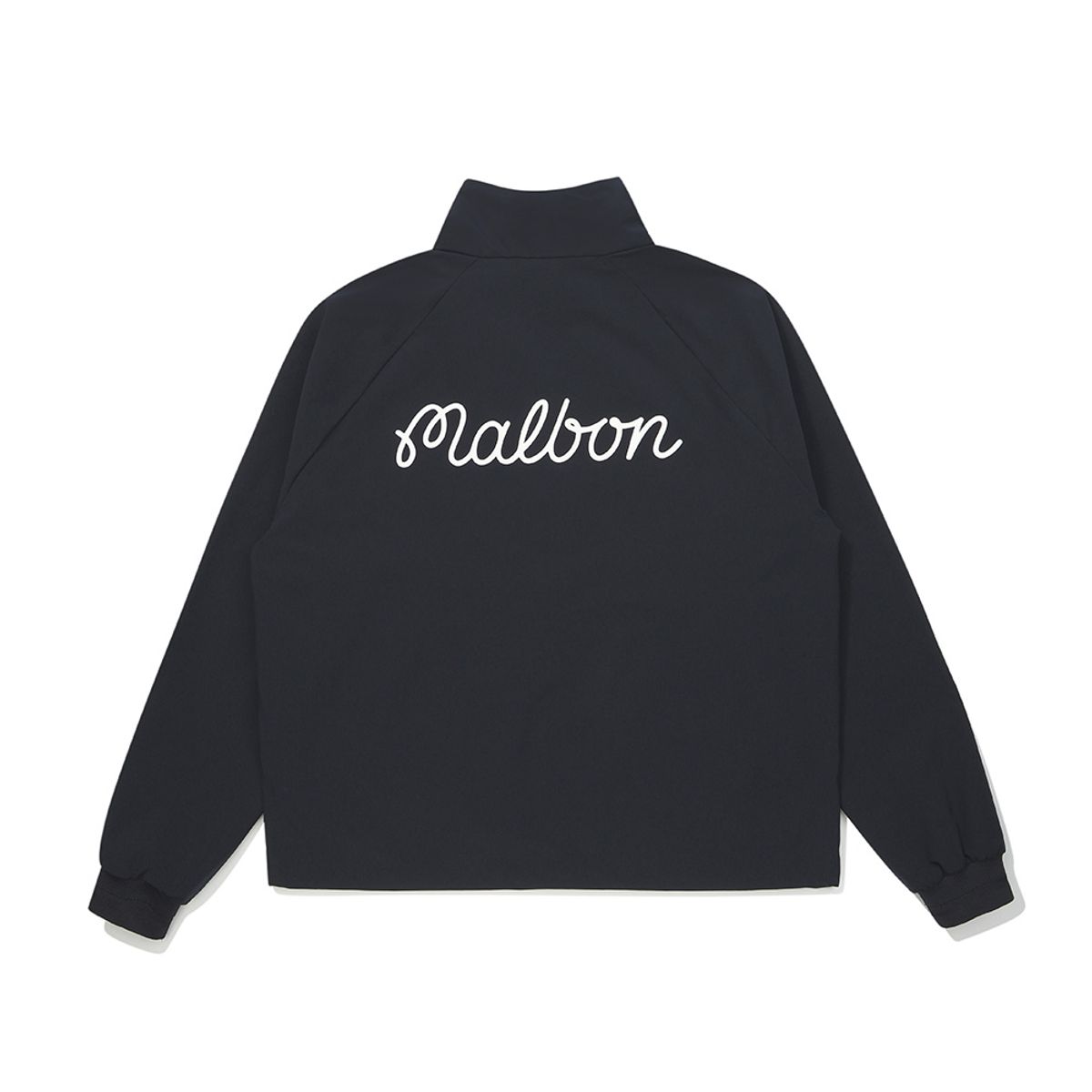 말본 골프(MALBON GOLF) 래글런 컬러블럭 재킷 NAVY (WOMAN)