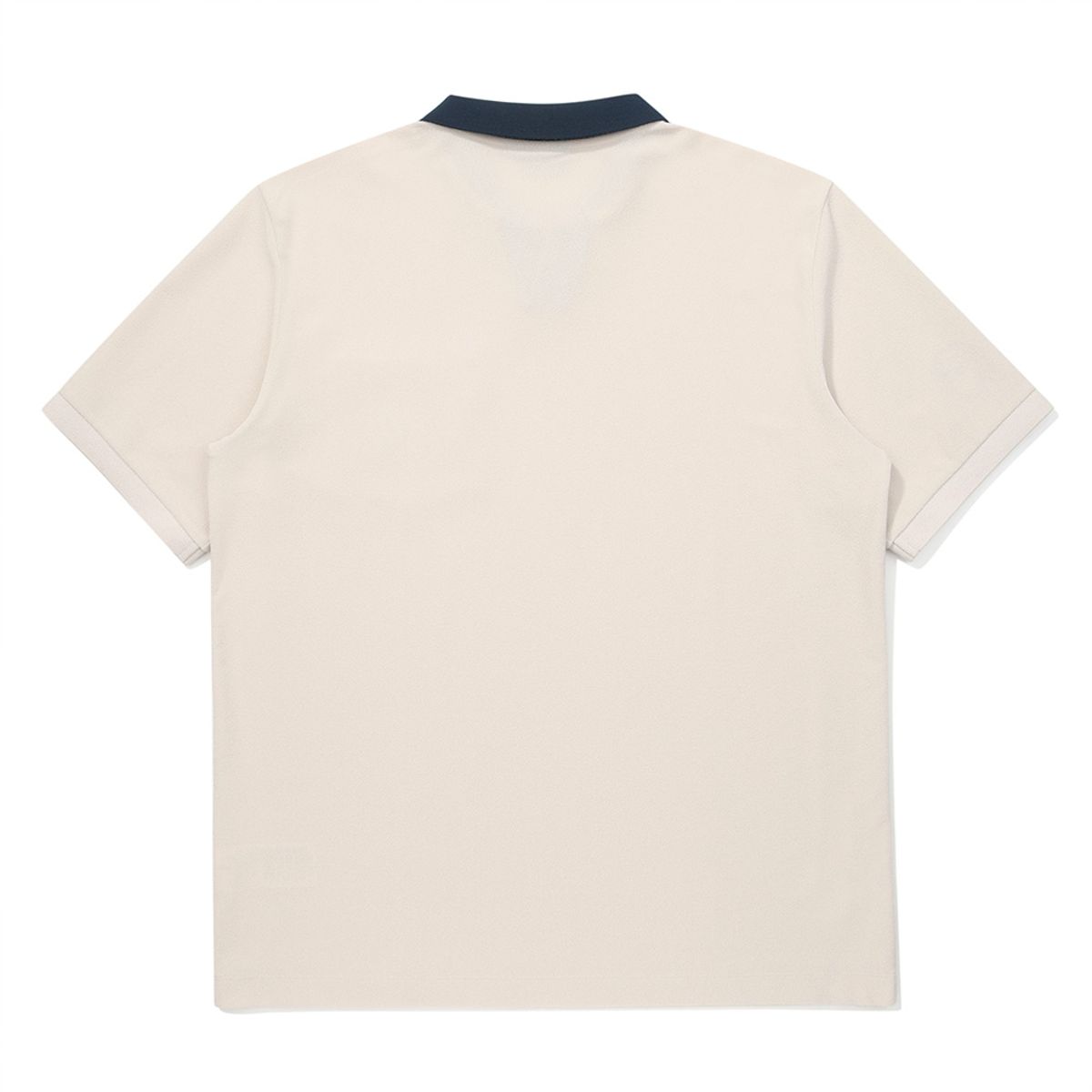 말본 골프(MALBON GOLF) 프리미엄 테리소재 오픈넥 티셔츠 CREAM (MAN)