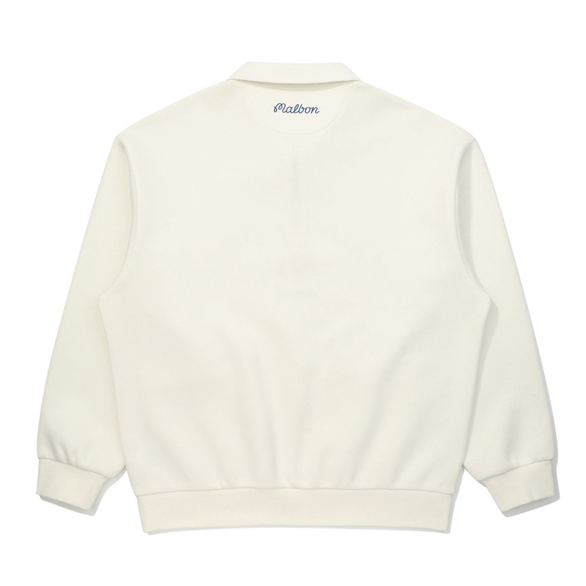 말본 골프(MALBON GOLF) 카라형 에어리 티셔츠 IVORY (MAN)
