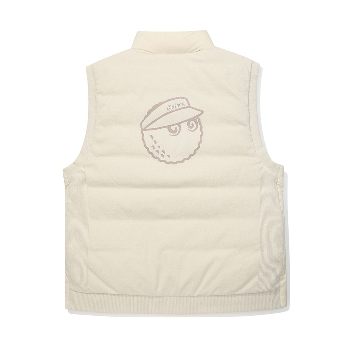 말본 골프(MALBON GOLF) 버킷 하이브리드 다운 베스트 BEIGE (MAN)