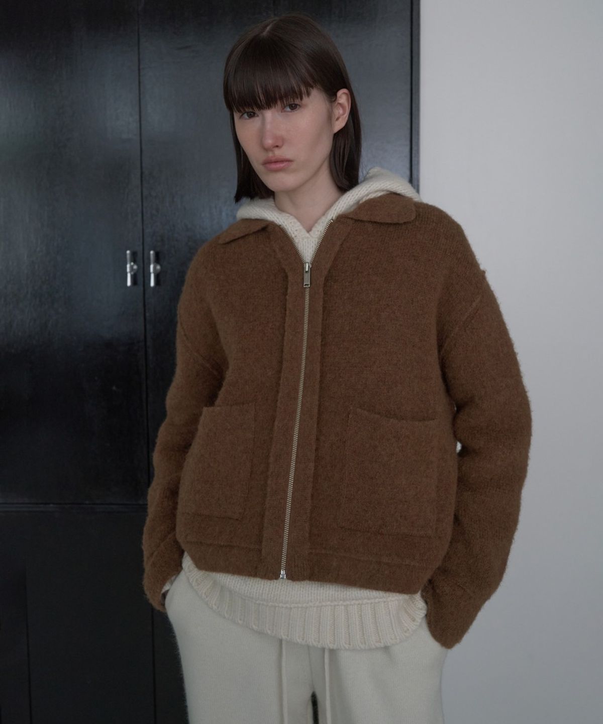 디에토(DEETO) Brushed Jacket [CAMEL]