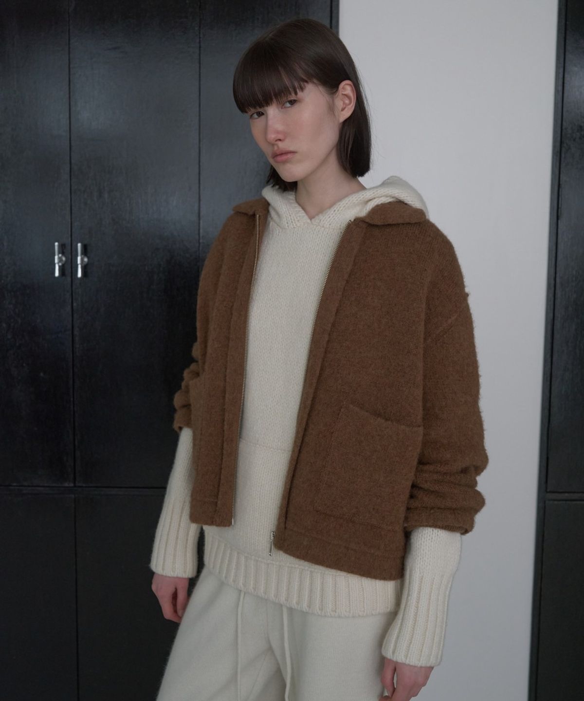 디에토(DEETO) Brushed Jacket [CAMEL]