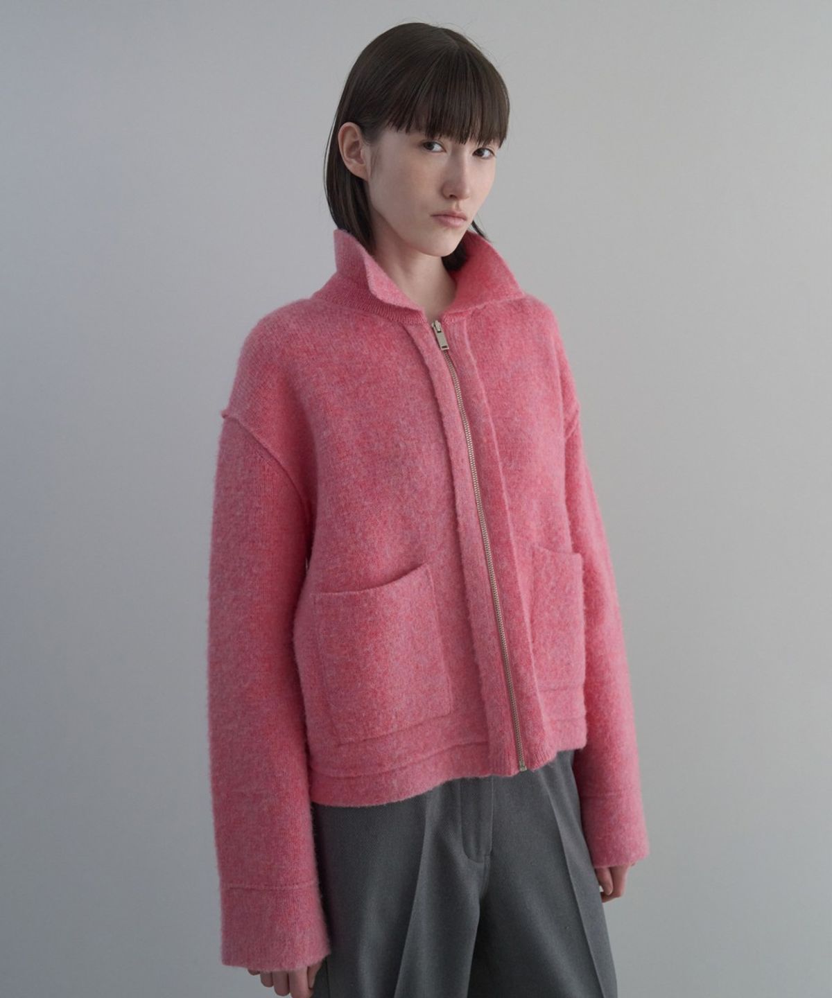 디에토(DEETO) Brushed Jacket [PINK]