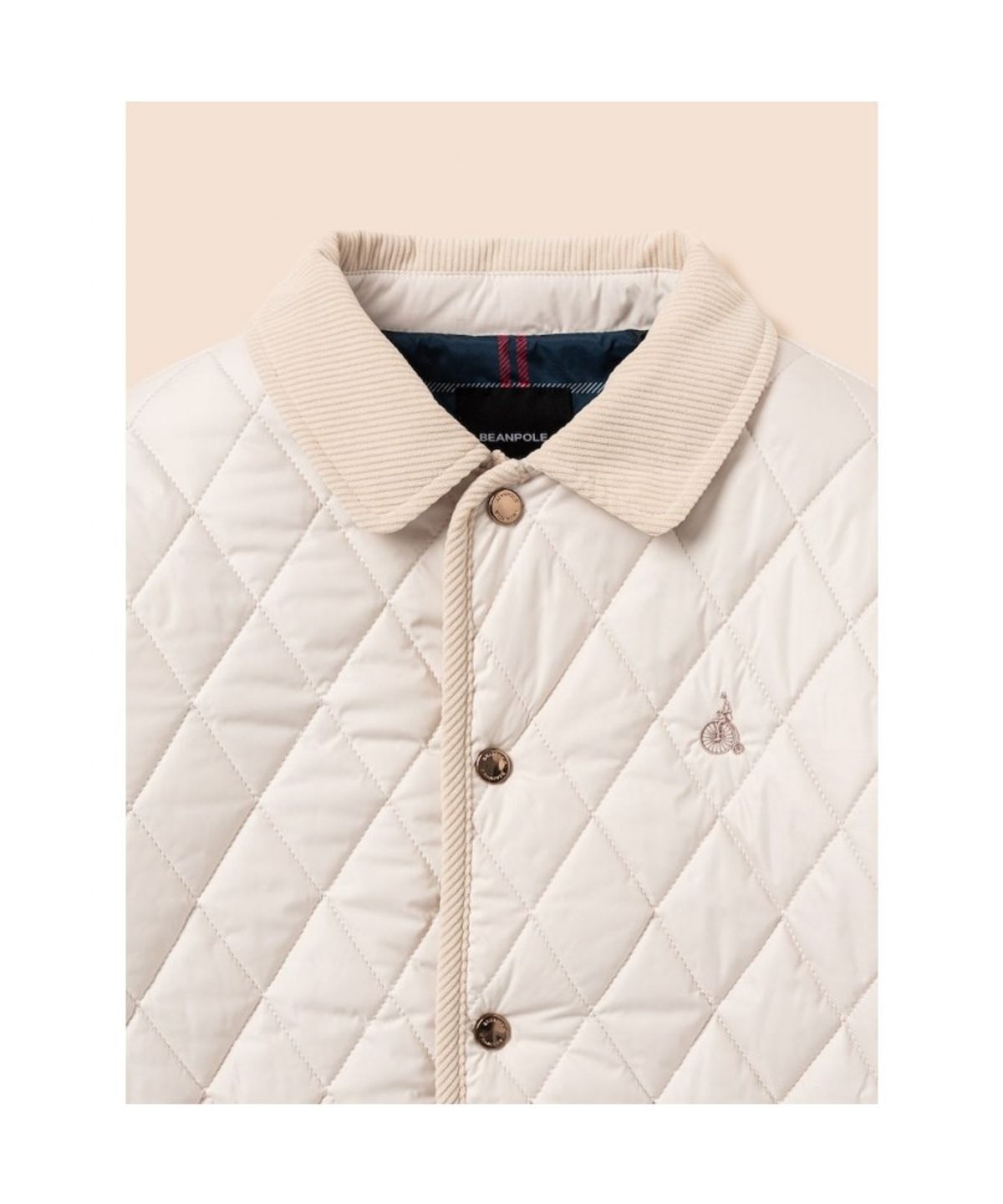 빈폴 키즈(BEANPOLE KIDS) [Essential] 퀼팅 점퍼  아이보리 (BI6138UE10)