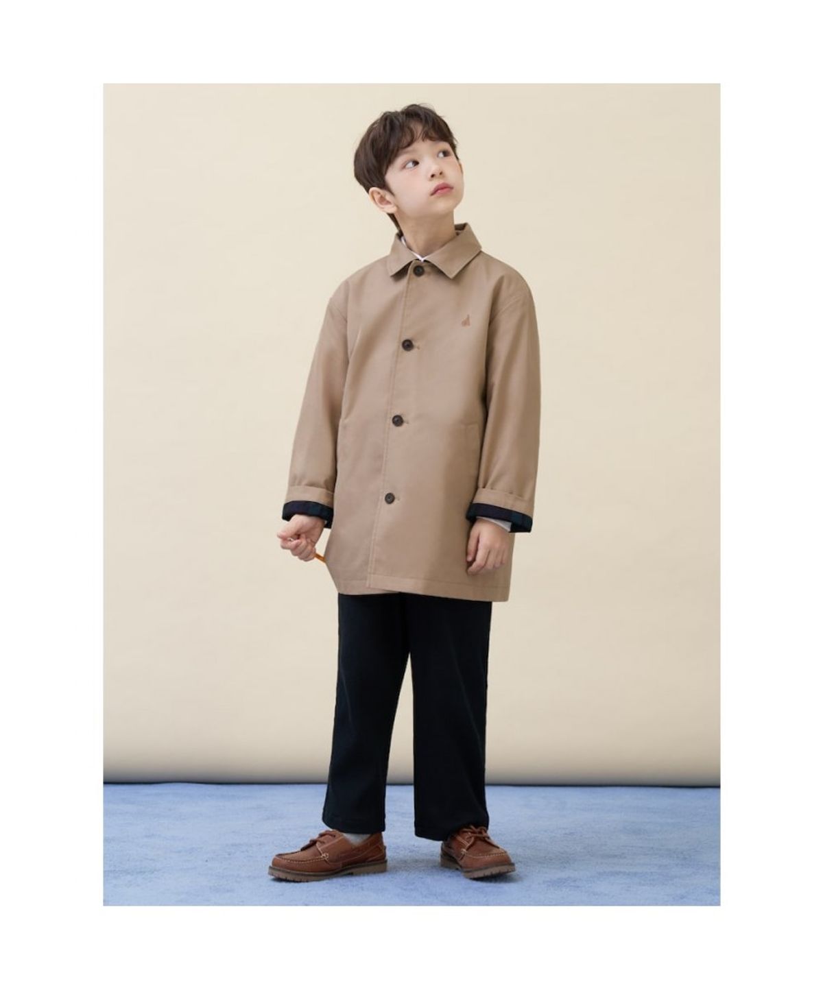 빈폴 키즈(BEANPOLE KIDS) [Essential] 클래식 트렌치 코트  베이지 (BI613TUE1A) (BI613TUE1A)