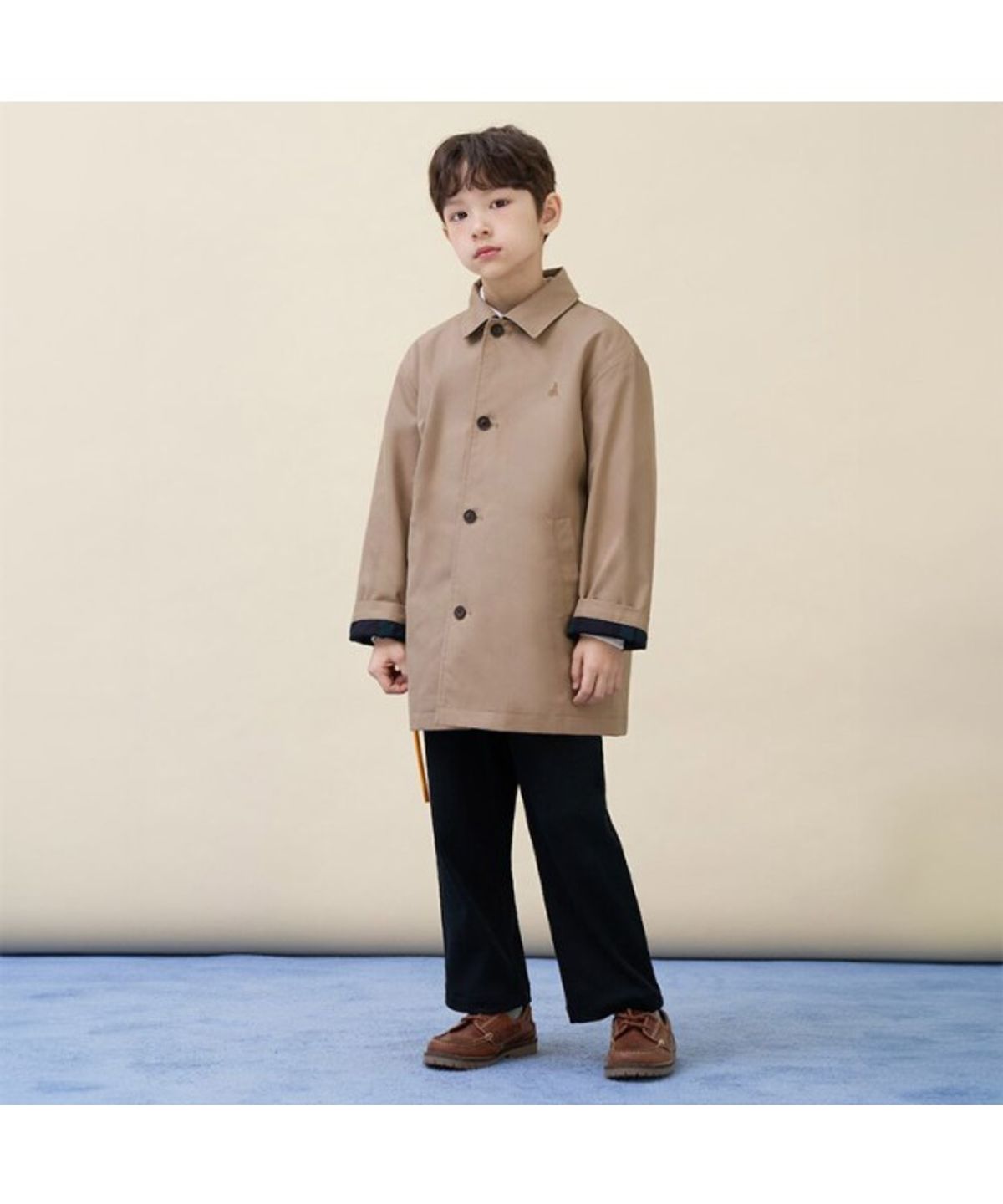 빈폴 키즈(BEANPOLE KIDS) [Essential] 클래식 트렌치 코트  베이지 (BI613TUE1A) (BI613TUE1A)