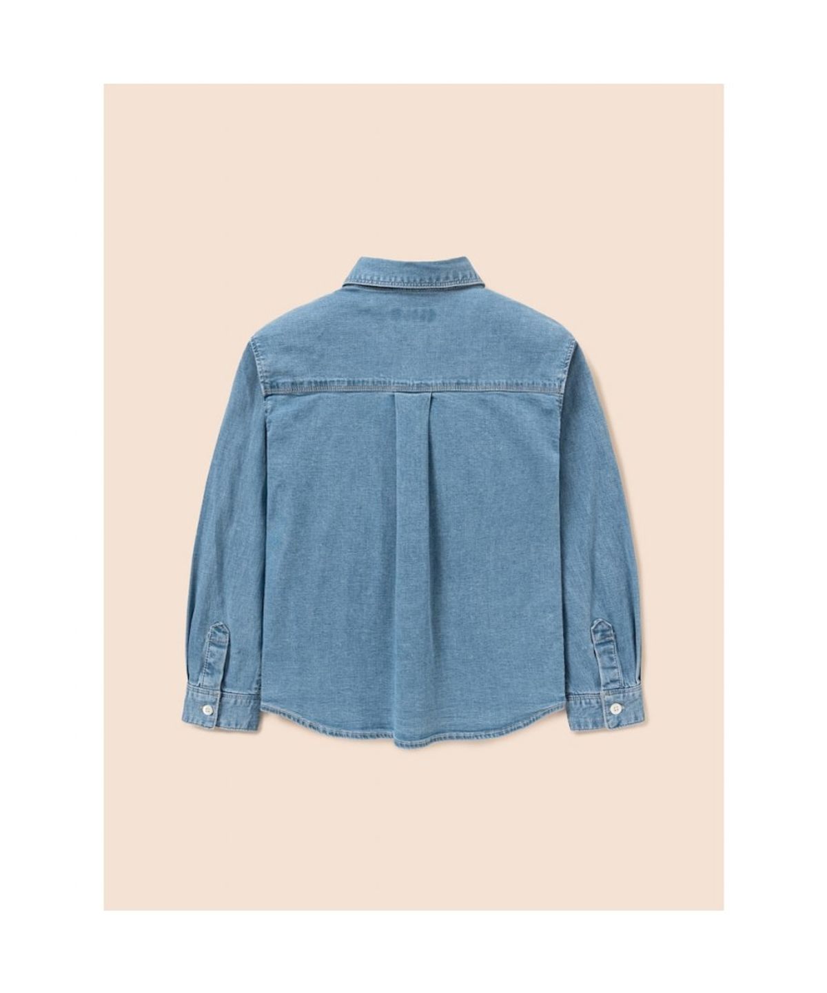 빈폴 키즈(BEANPOLE KIDS) [Essential] 데님 셔츠  스카이 블루 (BI6164UE2Q) (BI6164UE2Q)