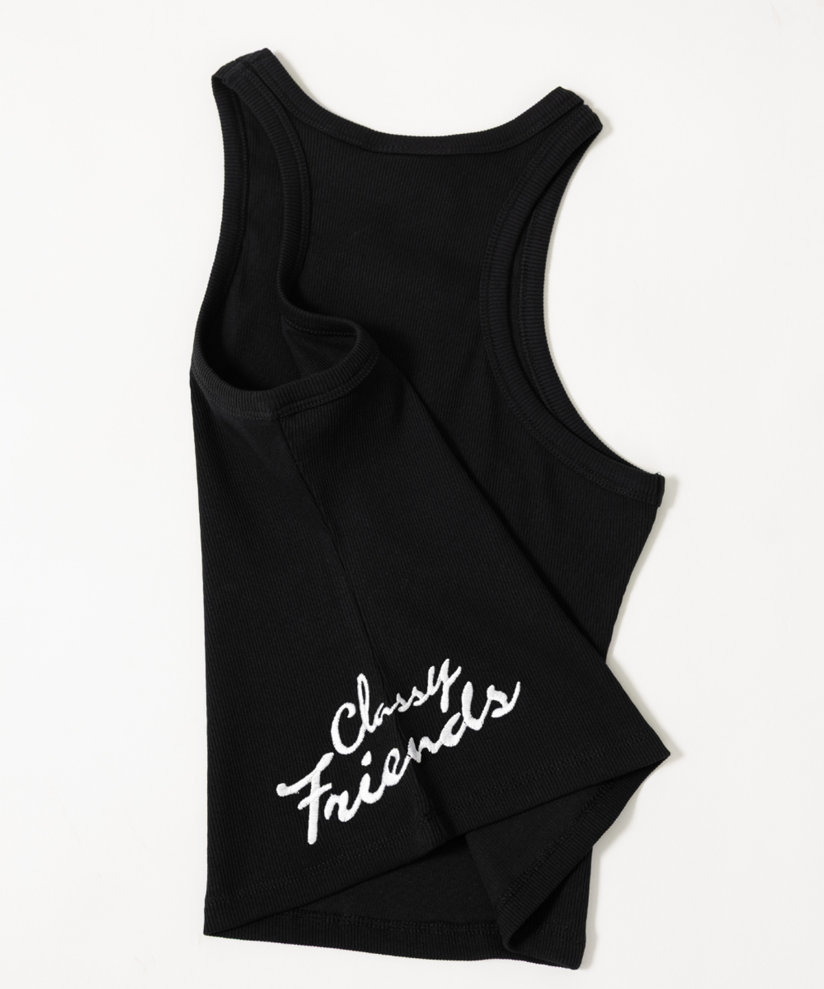 클래씨클럽(CLASSY CLUB) 피티 슬리브리스 탑 (2 color)