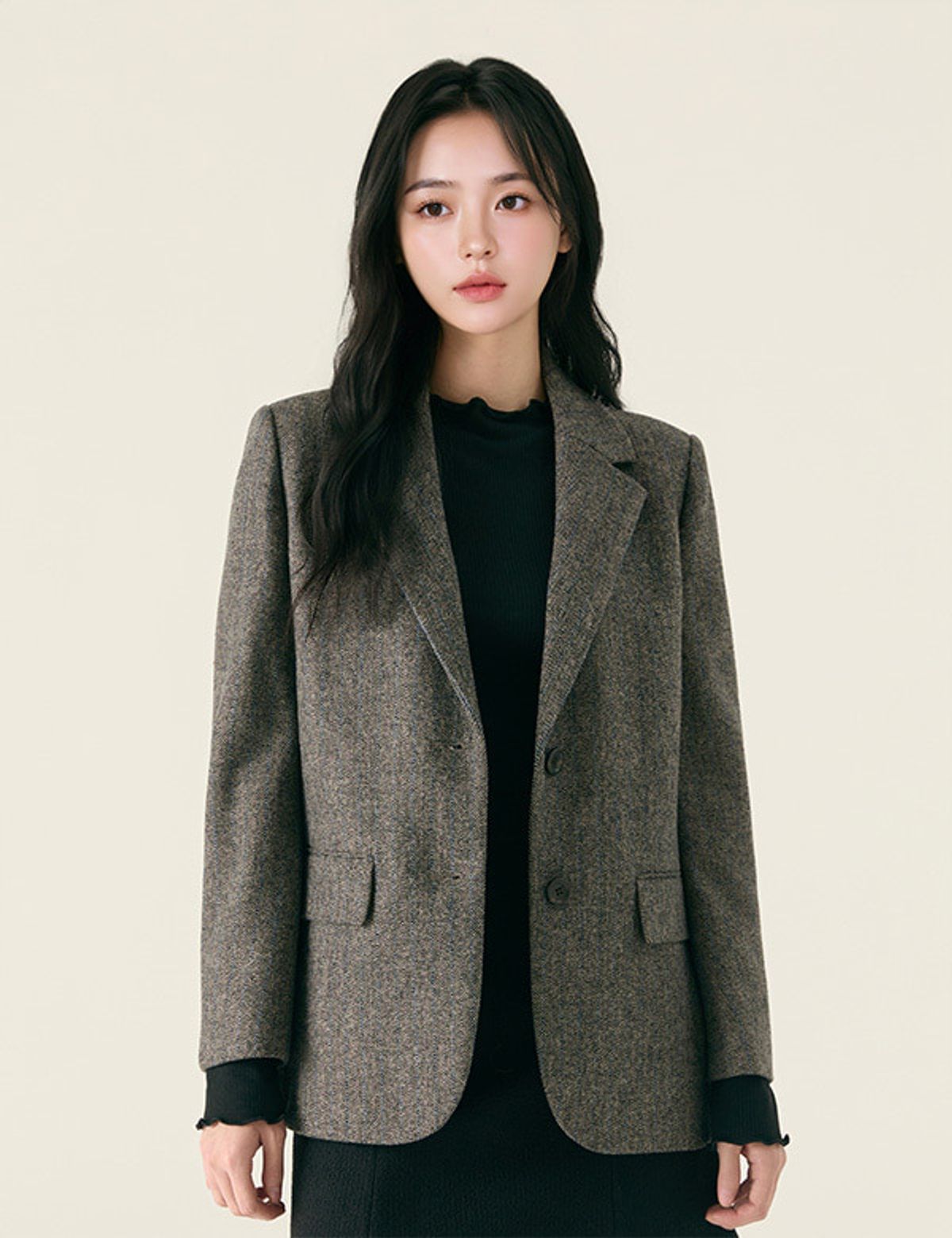 로엠(ROEM) 테일러드 울 자켓_RMJKG11R99