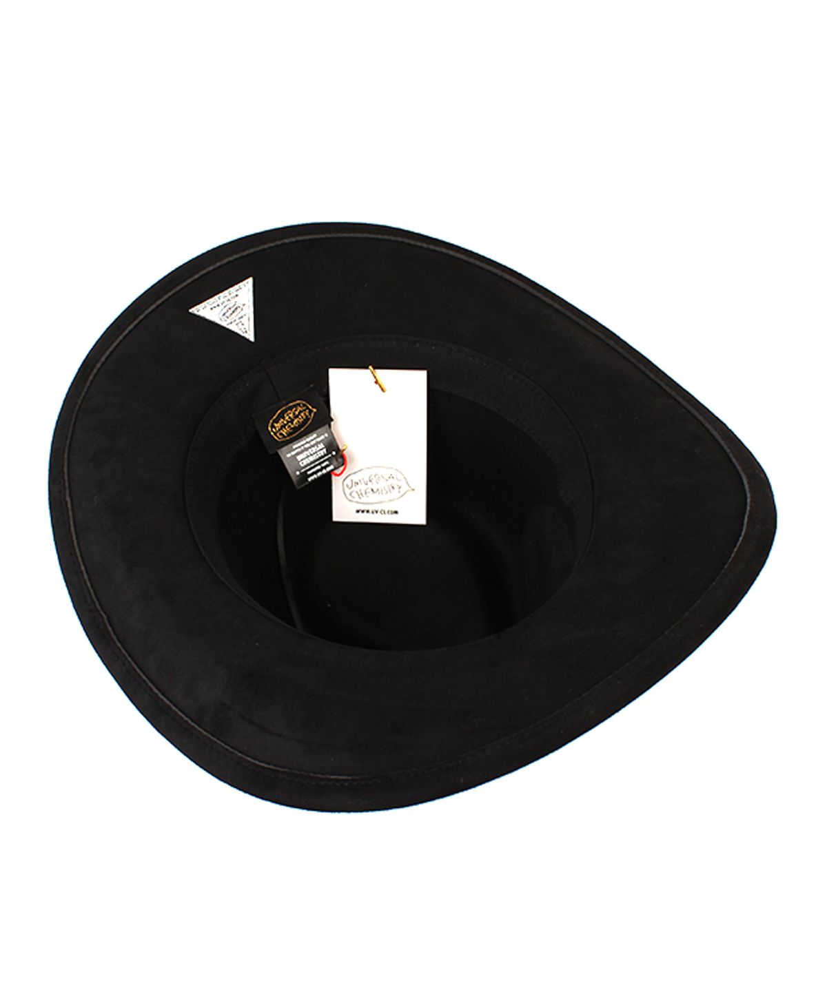 유니버셜 케미스트리(UNIVERSAL CHEMISTRY) Cowboy Suede Black Fedora 페도라