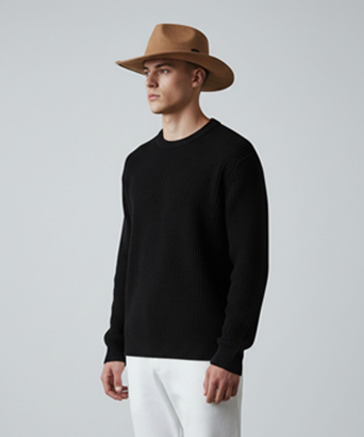 유니버셜 케미스트리(UNIVERSAL CHEMISTRY) Cowboy Suede Brown Fedora 페도라
