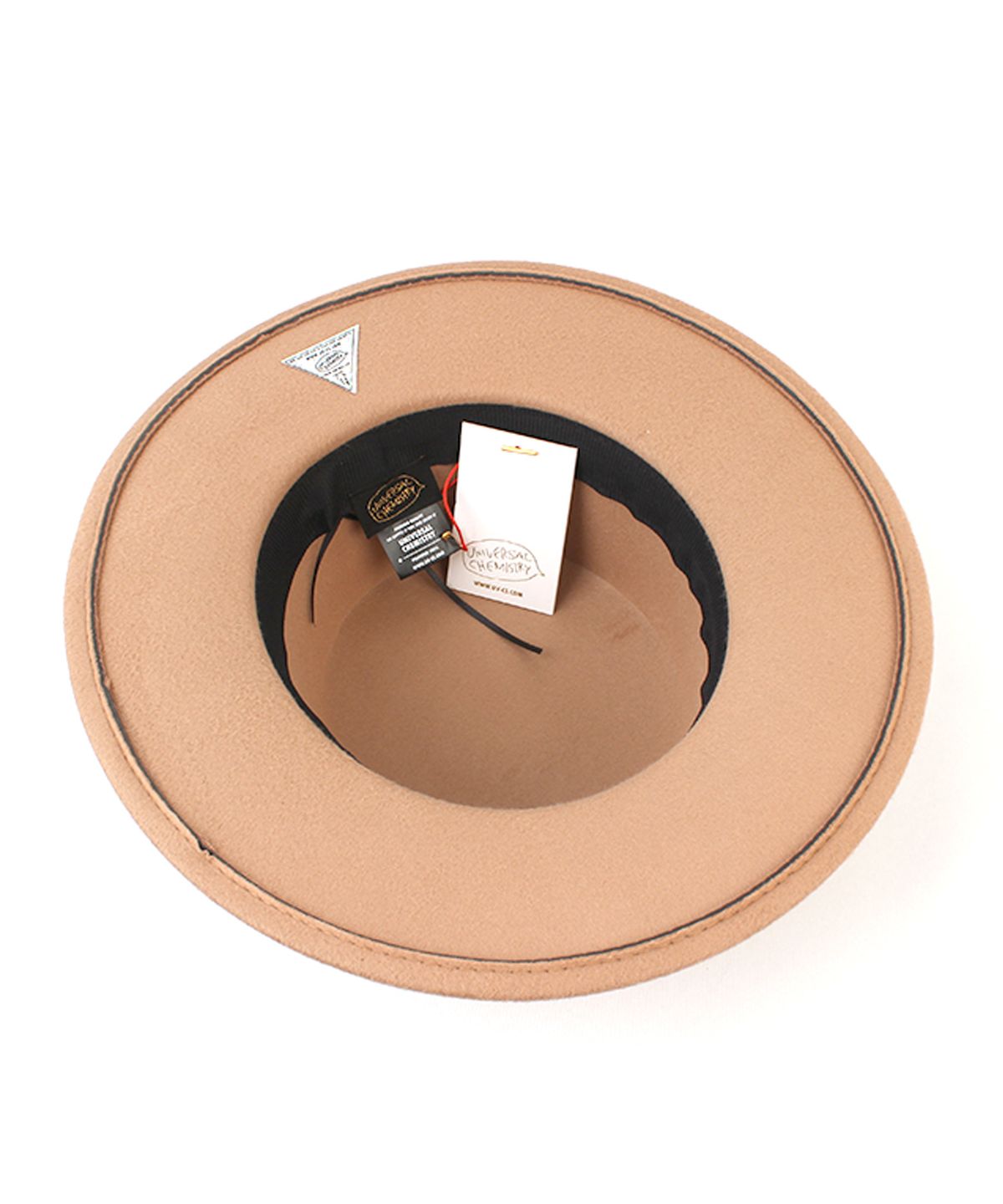 유니버셜 케미스트리(UNIVERSAL CHEMISTRY) Poly Beige Flat Fedora 페도라