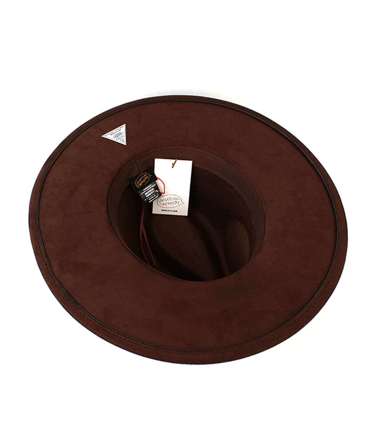 유니버셜 케미스트리(UNIVERSAL CHEMISTRY) Suede Simple Brown Fedora 페도라