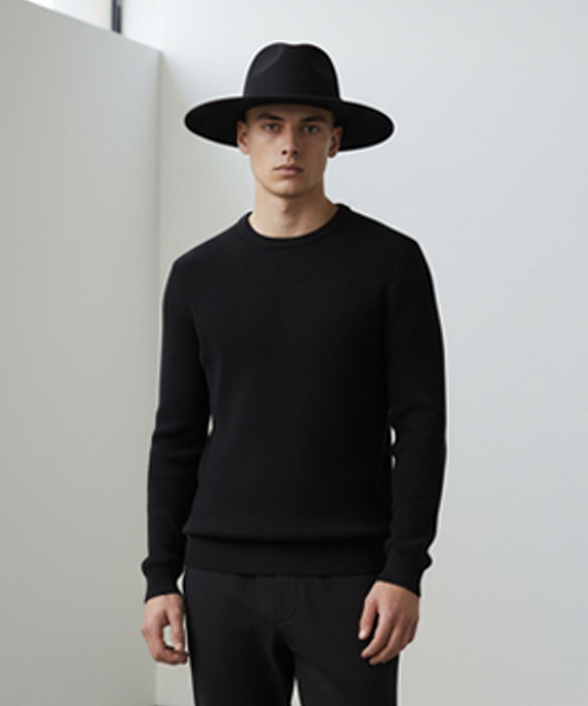 유니버셜 케미스트리(UNIVERSAL CHEMISTRY) Suede Simple Brown Fedora 페도라