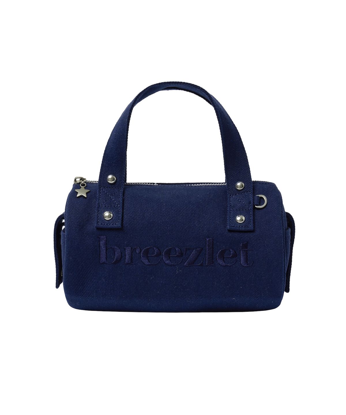 브리즐렛(BREEZLET) 스냅 원통 토트 미니백 [Navy]