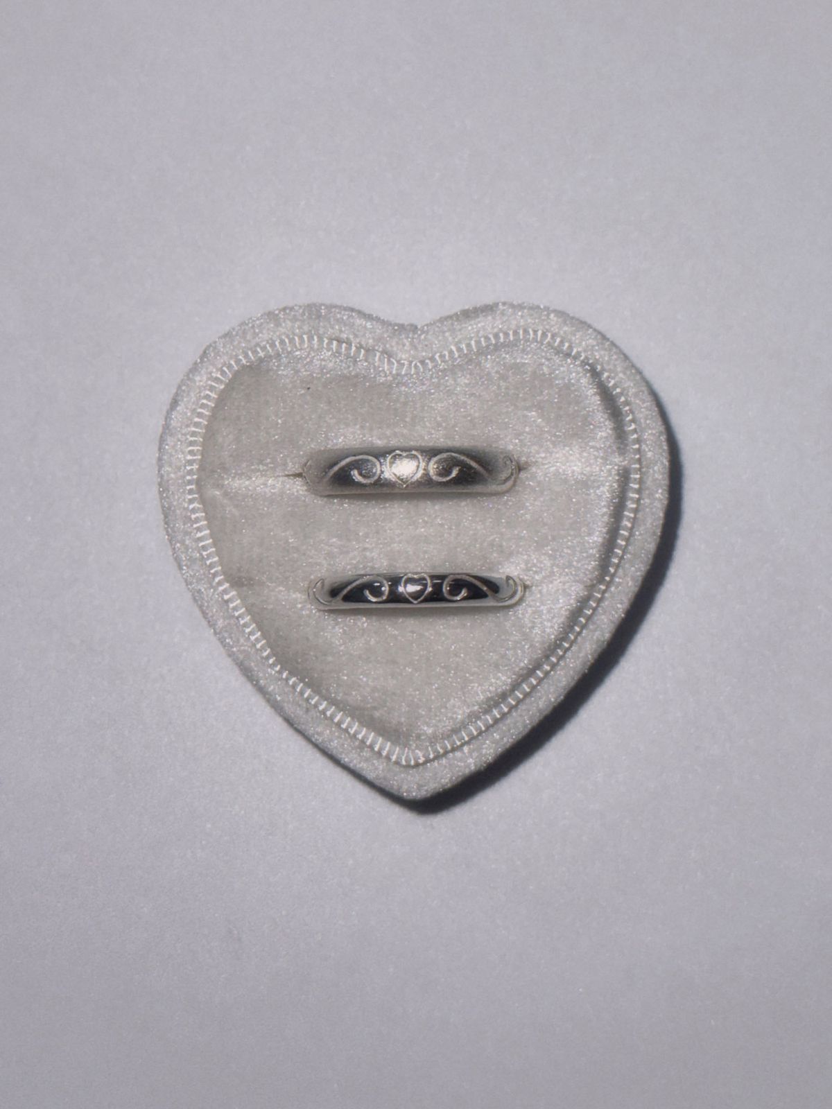 러브트릭스(LOVETRIX) silver925 Heart lace ring (2ver.)